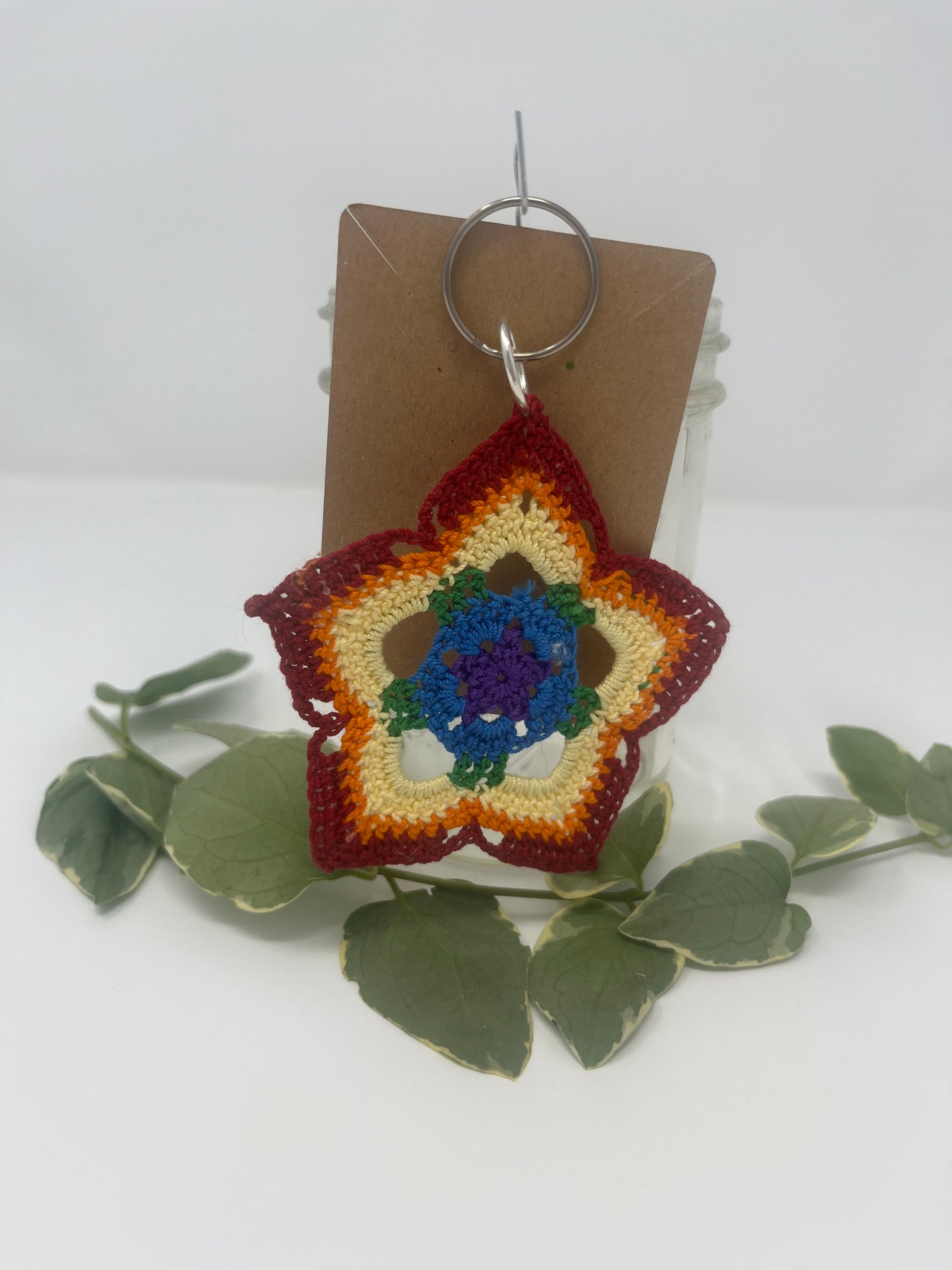 Mandala Keychain