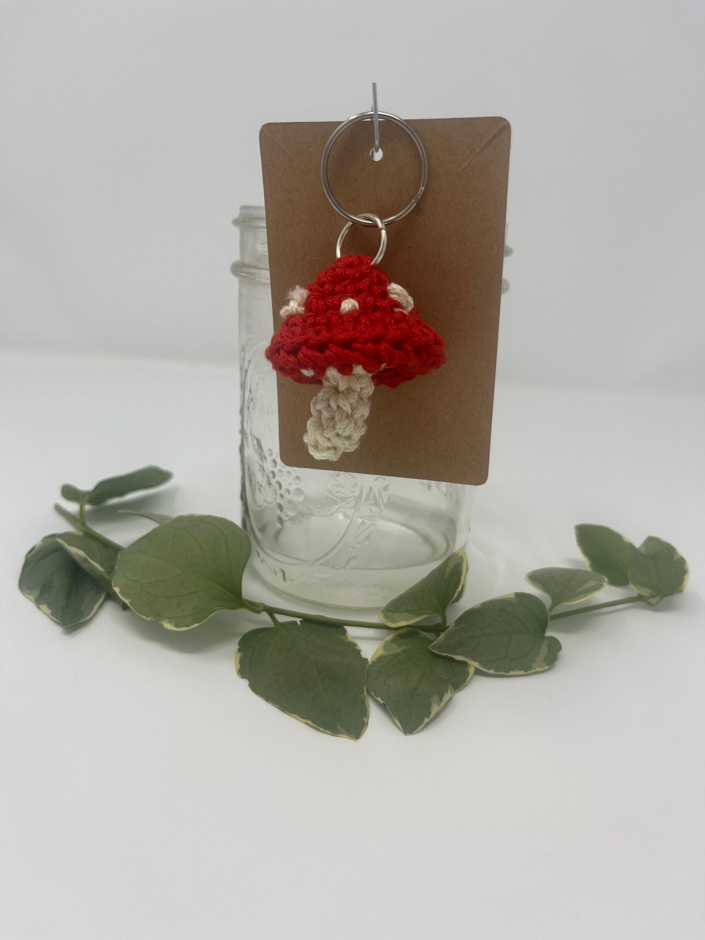 Mushroom Keyring