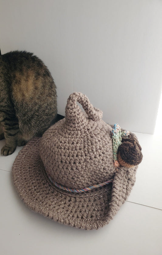 Cottage Core Acorn Hat